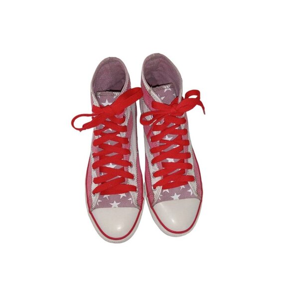 Converse All Star Chuck Taylor Men size 8.5 Shoes American Flag High Top Sneaker - Picture 2 of 12